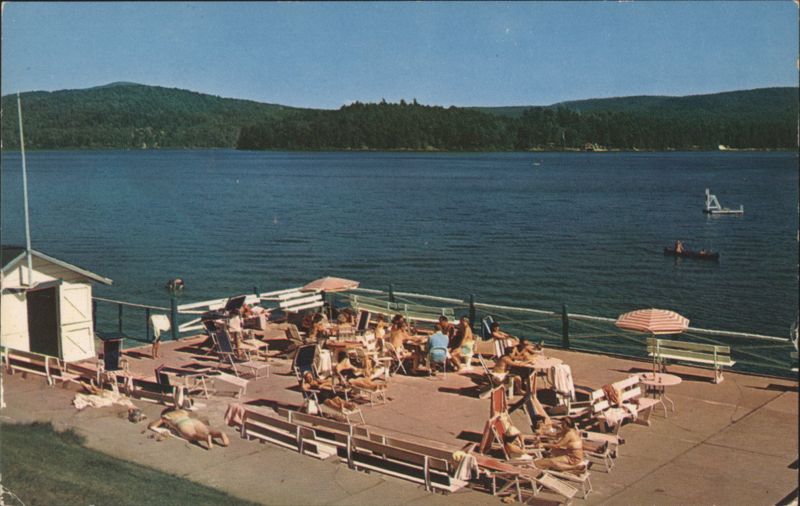 Schroon Lake, Life Sun Deck, Adirondack Mountains New York