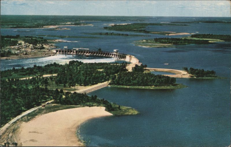 St. Lawrence River Seaway & Power Project, Long Sault Dam New York