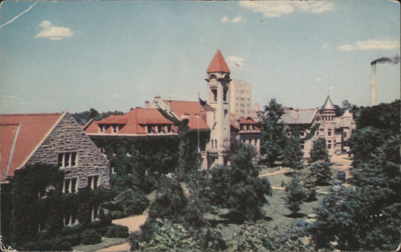 Indiana University Campus, Library, Student Building, Maxwell Hall Bloomington