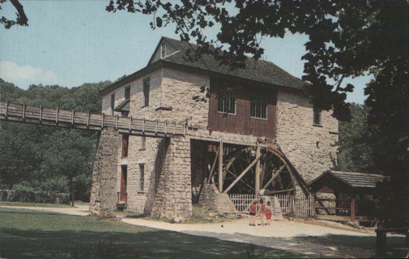 Historic Hamer's Mill, Spring Mill State Park Mitchell Indiana
