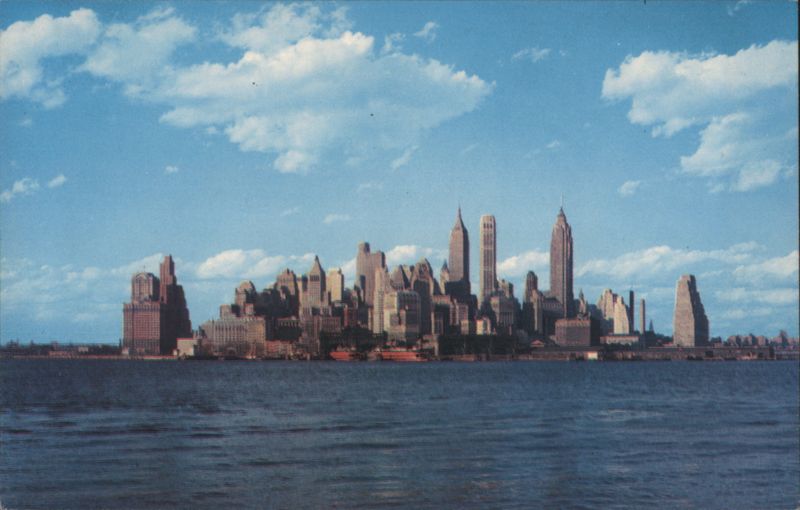 The New York Skyline - America's Greatness & Liberty