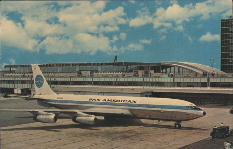 Pan American Jet Clipper at New York International Airport