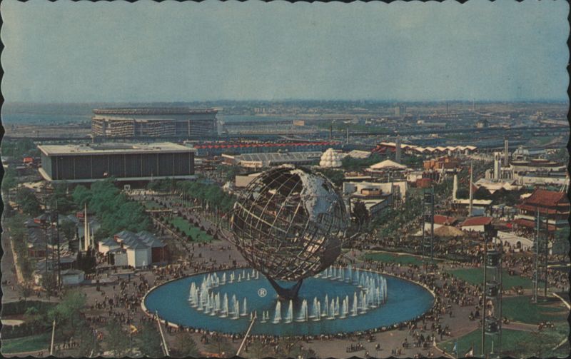 Unisphere New York World's Fair 1964-1965 1964 NY Worlds Fair