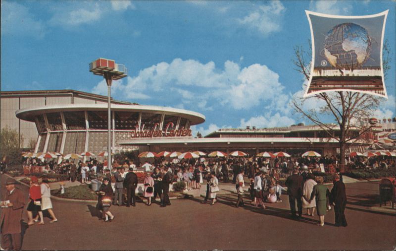 Schaefer Center, New York World's Fair 1964-1965 1964 NY Worlds Fair