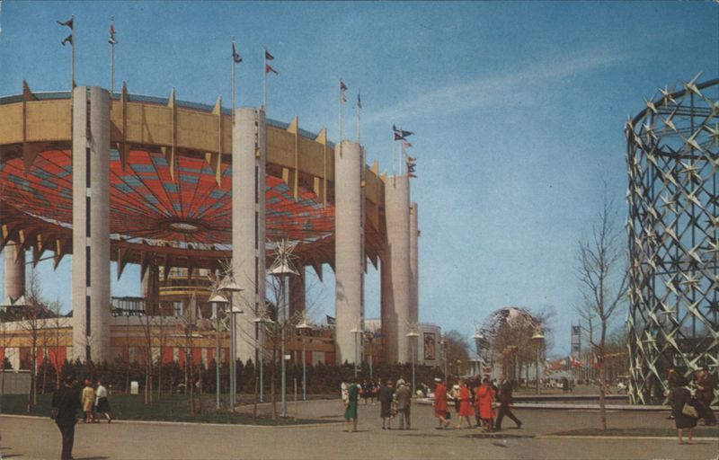 New York State Pavilion, Tent of Tomorrow, World's Fair Flushing