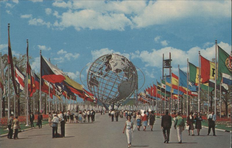 Unisphere, New York World's Fair 1964-1965 1964 NY Worlds Fair