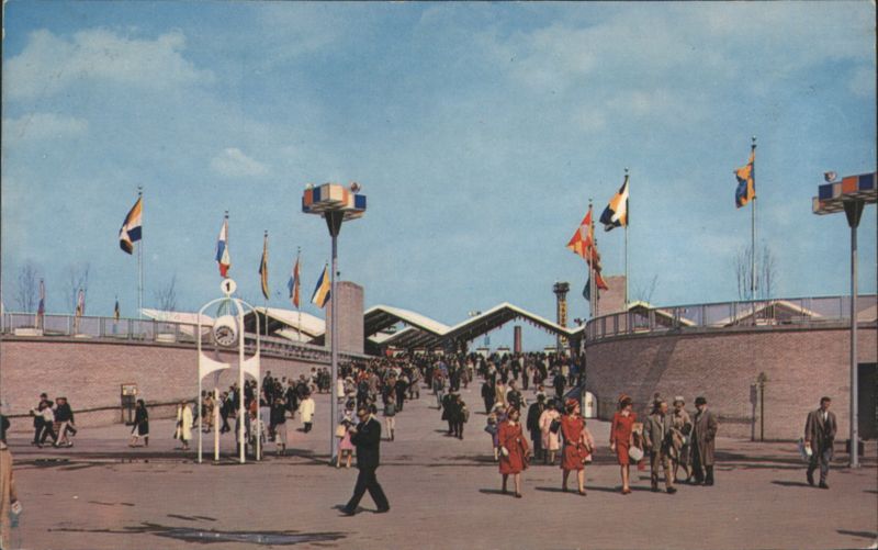 World's Fair Subway & Railroad Entrance, NYC New York