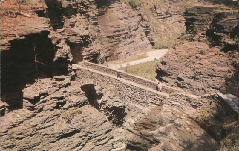 Sentry Bridge, Watkins Glen State Park New York