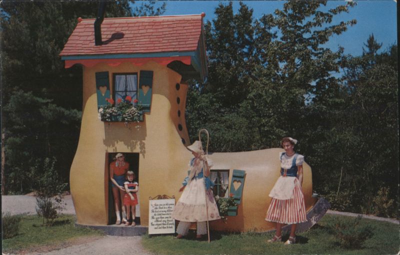 Storytown USA - Old Woman Who Lived in a Shoe House Lake George New York