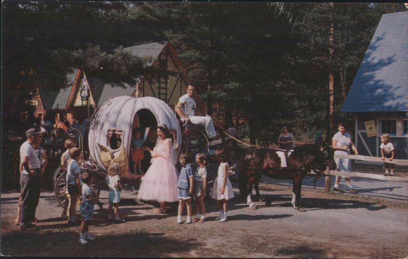 Storytown U.S.A. Cinderella Coach & Passengers Lake George New York