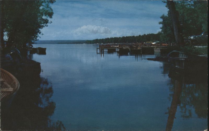 Outlet, Conesus Lake, at Lakeville, NY New York George W. Scott