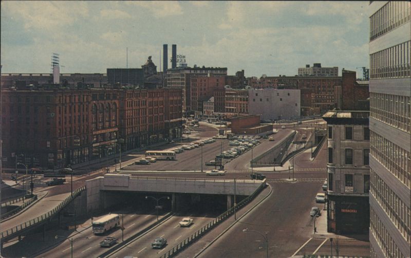 Southeast Expressway Underpass, South Station, Boston, MA Massachusetts