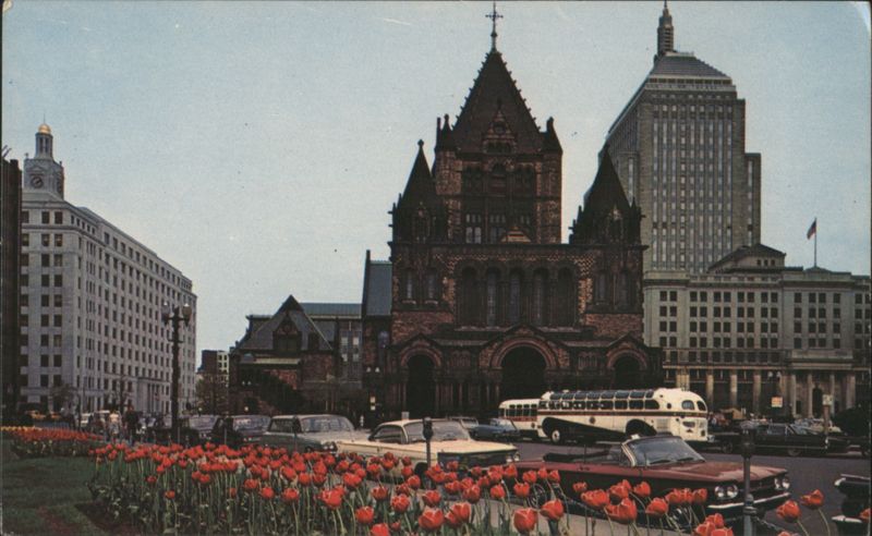 Trinity Church, Romanesque Architecture, Boston, MA Massachusetts