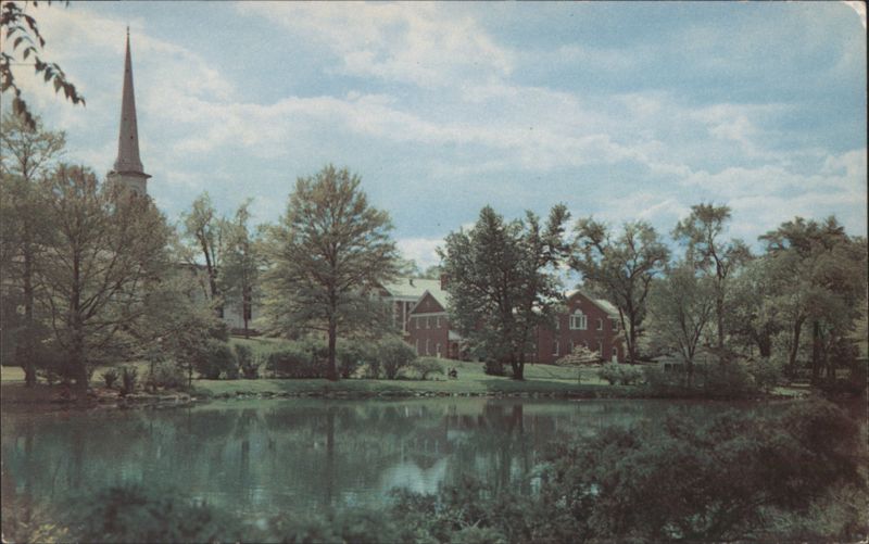 The Presbyterian Church, Westfield, NJ, with Pond & Steeple New Jersey