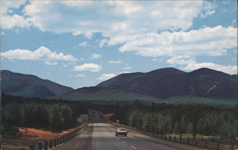 White Mountain View, Franconia Notch, Cannon Mountain New Hampshire