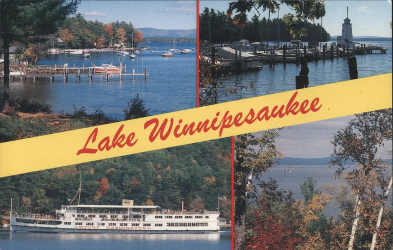 Lake Winnipesaukee, M/S Mount Washington, White Mountains New Hampshire