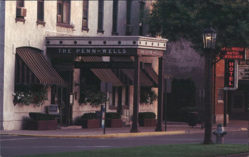 THE PENN WELLS HOTEL & Dining Room, Wellsboro, PA Pennsylvania