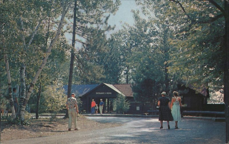 Entrance to Views, Leonard Harrison State Park Wellsboro Pennsylvania