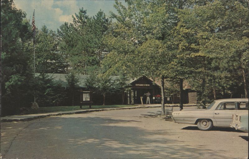 Concession Building, Leonard Harrison State Park, PA Grand Canyon Wellsboro Pennsylvania