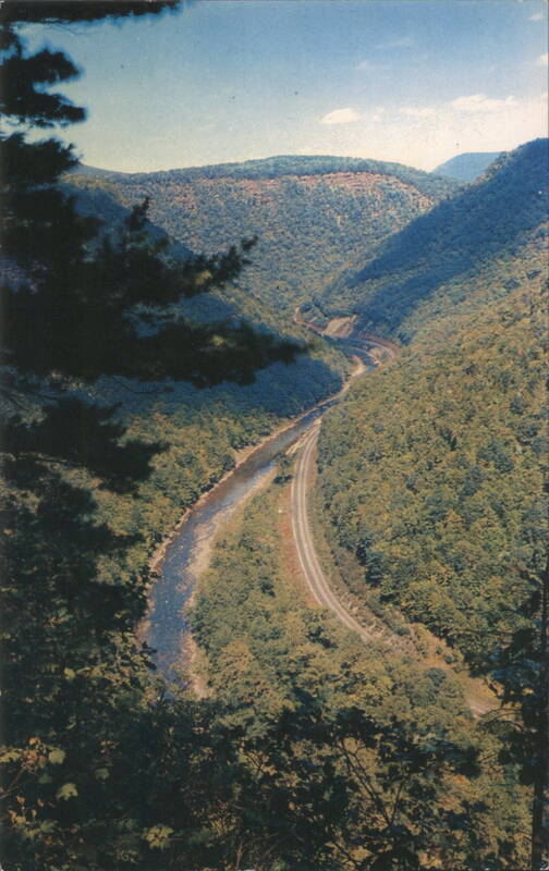 Pennsylvania's Grand Canyon from Colton Point State Park