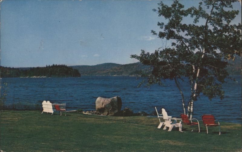 White Birches - Blue Waters - Majestic Mountains Tupper Lake New York