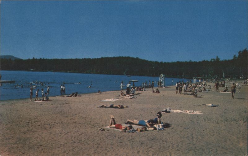 Little Wolf Bathing Beach & Public Camp Site Tupper Lake New York