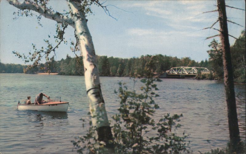 Fish Creek, Saranac and Tupper Lake Area, NY New York