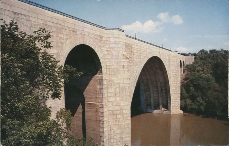 Veterans Memorial Bridge, Genesee River, 190 ft high Rochester New York