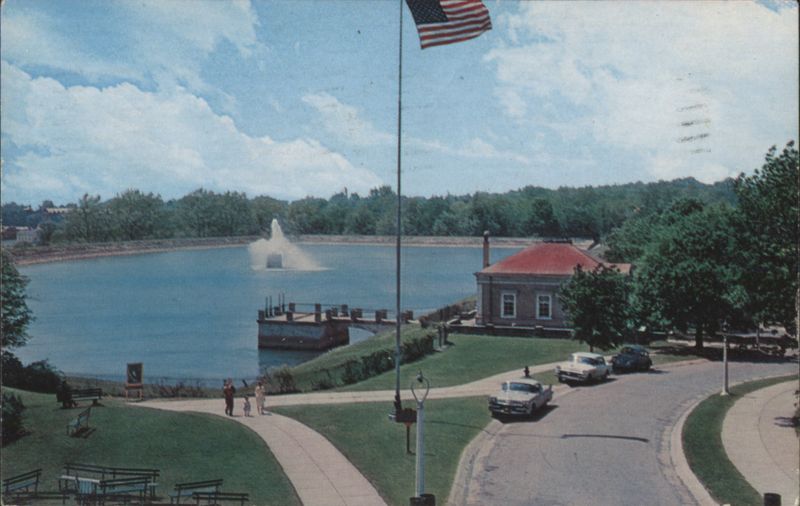 Highland Reservoir, Fountain, Park, Rochester, NY New York