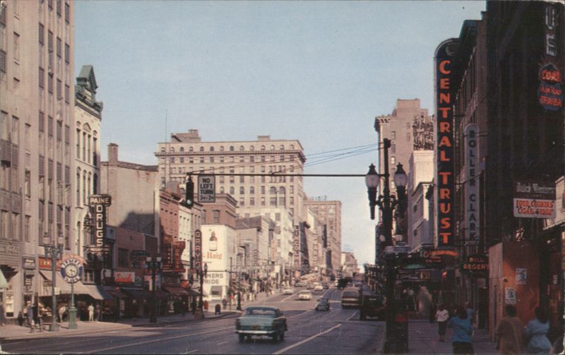 Main St. East, from Exchange St., Rochester, NY New York