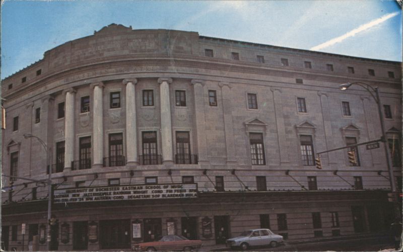 Eastman Theatre, University of Rochester, Rochester, NY New York
