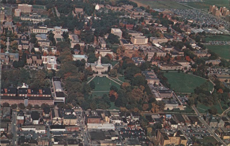 Aerial View Pennsylvania State University Campus Richard C. Miller