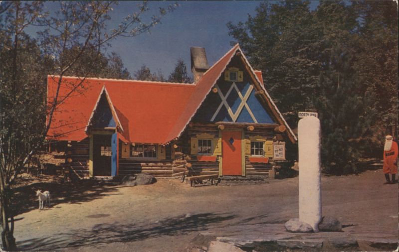 Santa's Post Office Building, North Pole, Wilmington, NY New York