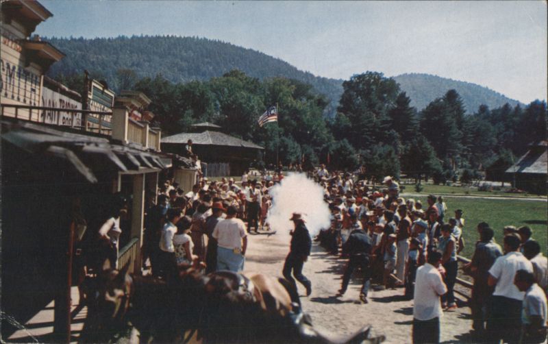 Frontier Town, Adirondacks - Continuous Action Scene North Hudson New York