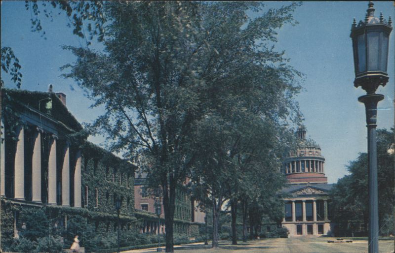 The Quadrangle, University of Rochester, Rush Rhees Library New York