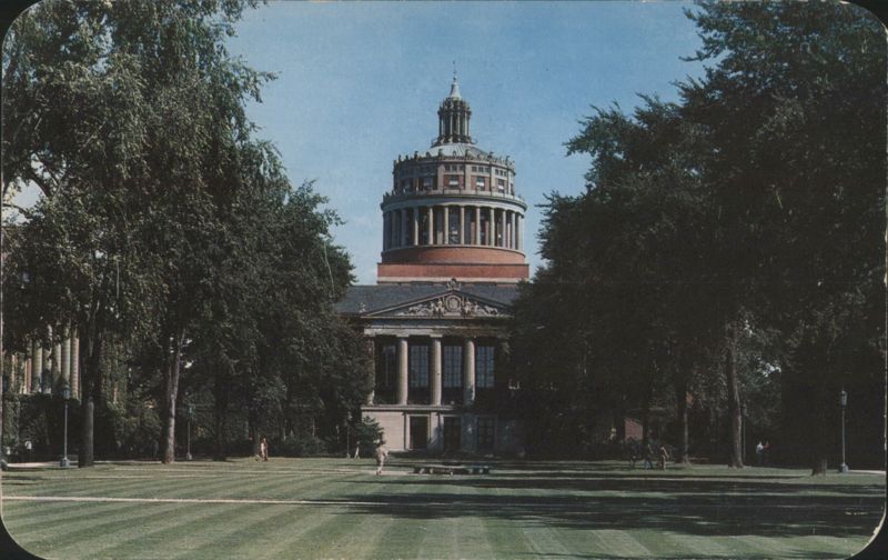 Rush Rhees Library & Tower, Eastman Quadrangle Rochester New York
