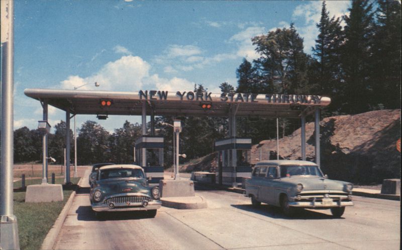 New York State Thruway Exit 21 Toll Booth, Catskill