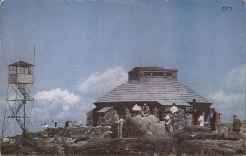 Summit House of Whiteface Mt. Memorial Highway New York