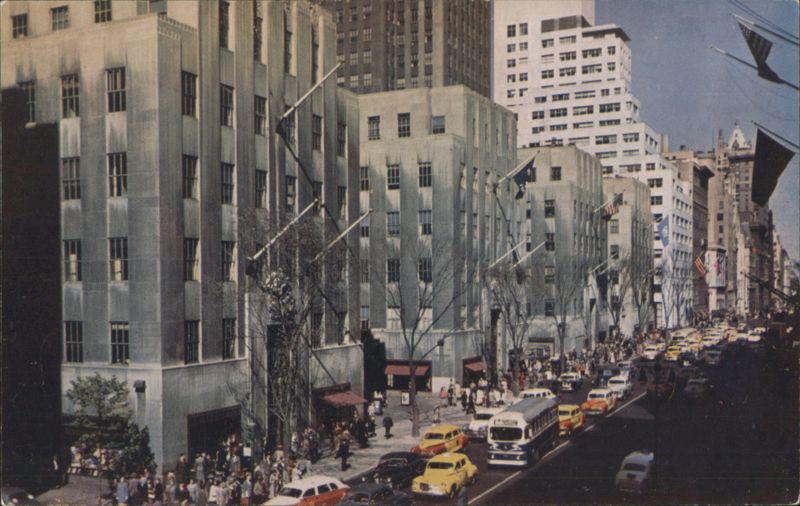 Fifth Avenue, Rockefeller Center District, New York