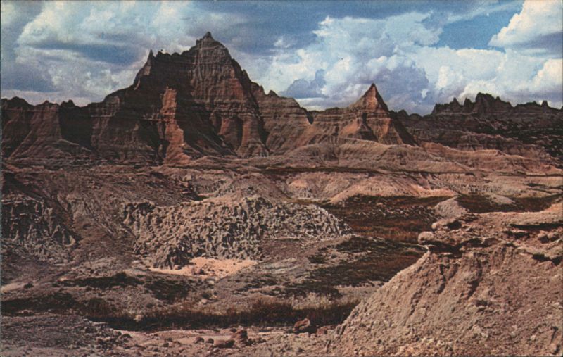 Badlands National Park Landscape, South Dakota