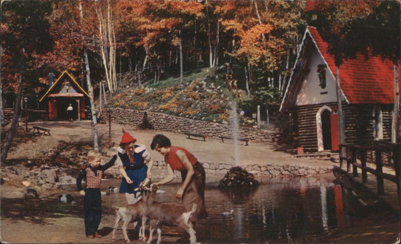 Santa's Workshop, St. Nick's Chapel, Blacksmith Shop North Pole New York