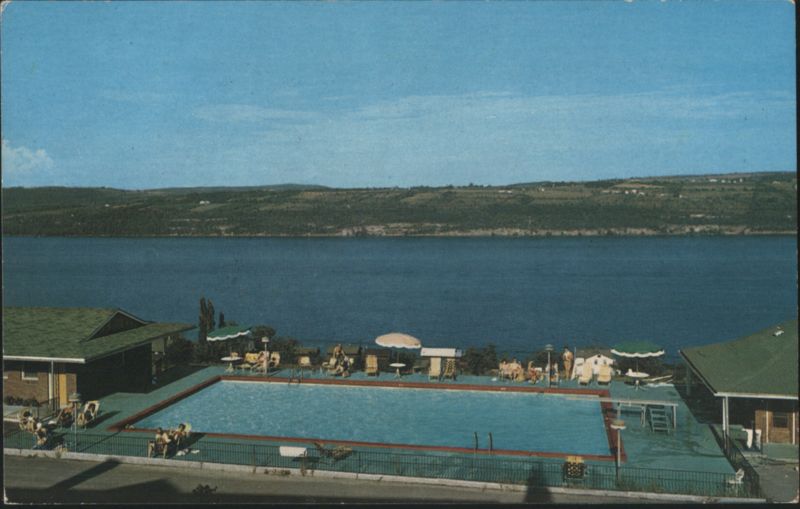 Glen Motor Inn Recreational Resort Overlooking Seneca Lake Watkins Glen New York