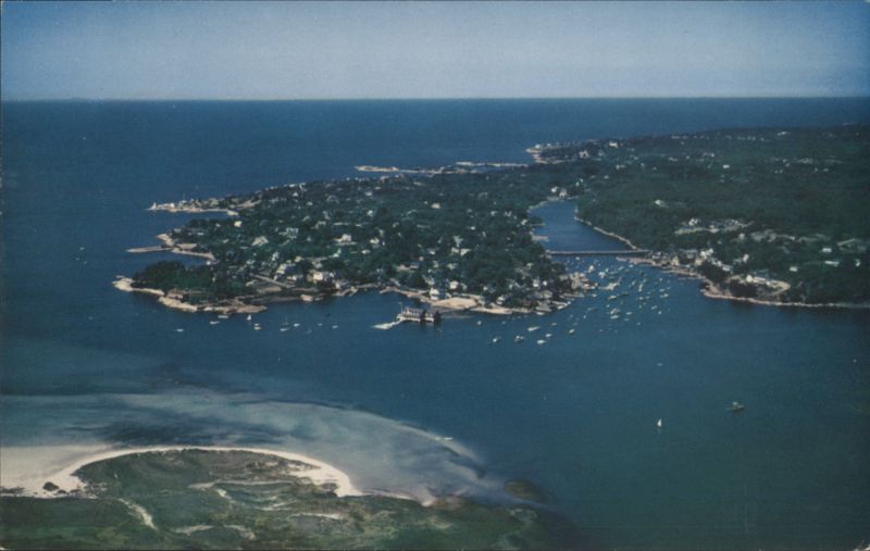 Air View Annisquam, Cape Ann Massachusetts Harold Adams