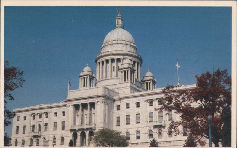 Rhode Island State House, Providence - White Marble Dome