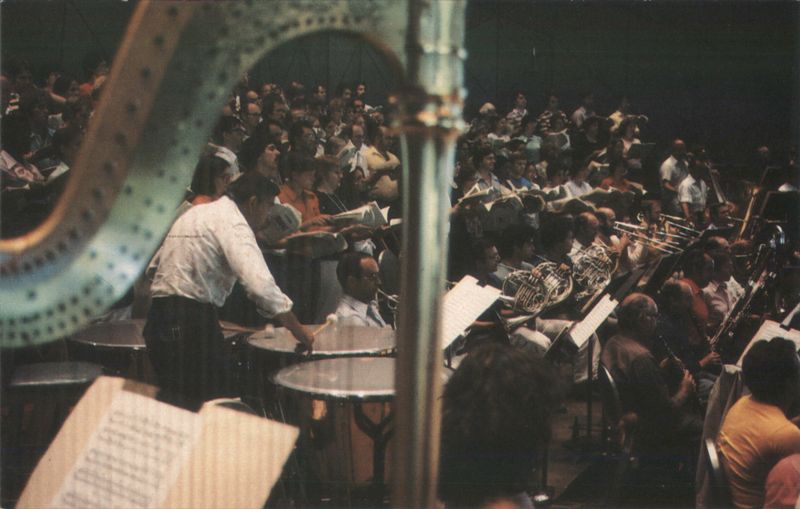 Boston Symphony Orchestra & Tanglewood Festival Chorus Rehearsal Lenox Massachusetts
