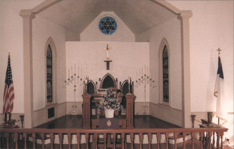 Chancel of Old Meeting House, Bradenton, FL Florida