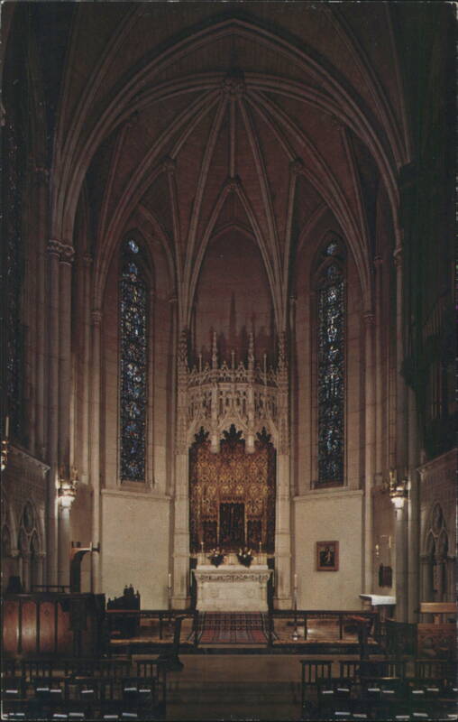 Grace Cathedral Chapel Interior, San Francisco California