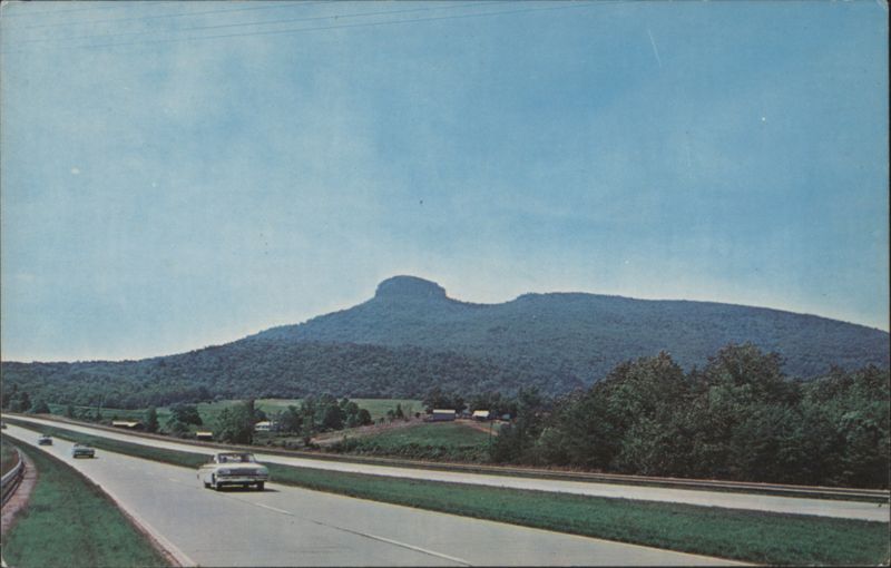 Pilot Mountain, NC - Highway 52 View North Carolina