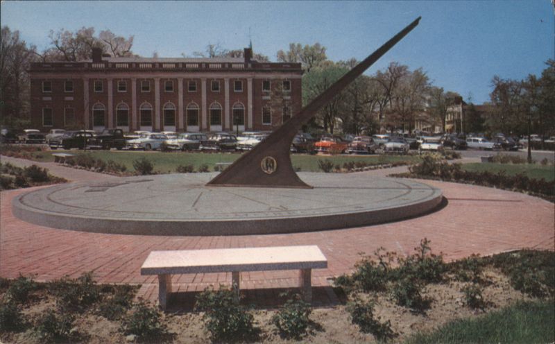 Morehead Planetarium Sun Dial, Univ. of N. Carolina Chapel Hill North Carolina