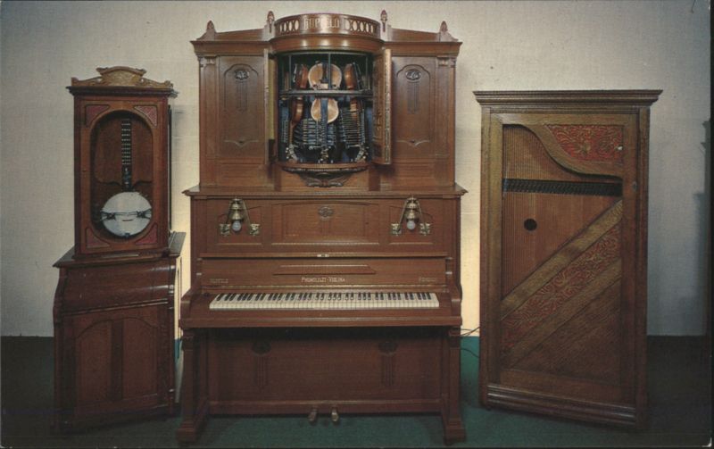Wurlitzer Banjo, Hupfeld Violano, Wurlitzer Harp, Sarasota FL Florida